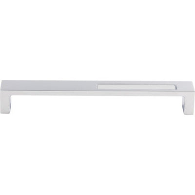 Top Knobs Modern Metro Slot Pull 7" c-c in Polished Chrome