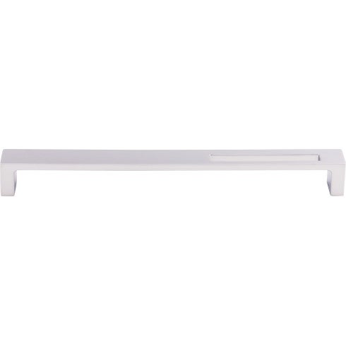 Top Knobs Modern Metro Slot Pull 9" c-c in Aluminum