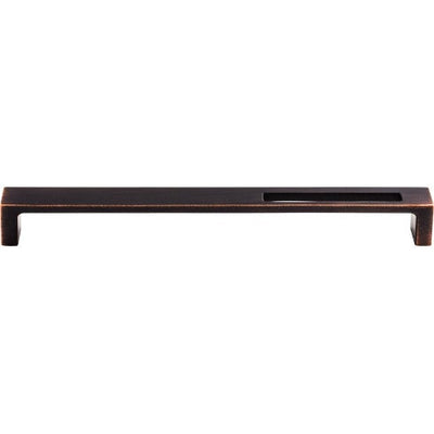 Top Knobs Modern Metro Slot Pull 9" c-c in Tuscan Bronze