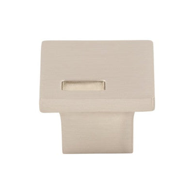 Top Knobs Modern Metro Slot Knob 1 1/4" in Brushed Satin Nickel