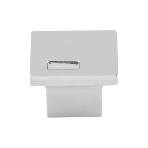 Top Knobs Modern Metro Slot Knob 1 1/4" in Polished Chrome