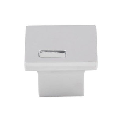 Top Knobs Modern Metro Slot Knob 1 1/4" in Polished Chrome