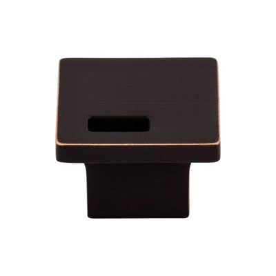 Top Knobs Modern Metro Slot Knob 1 1/4" in Tuscan Bronze