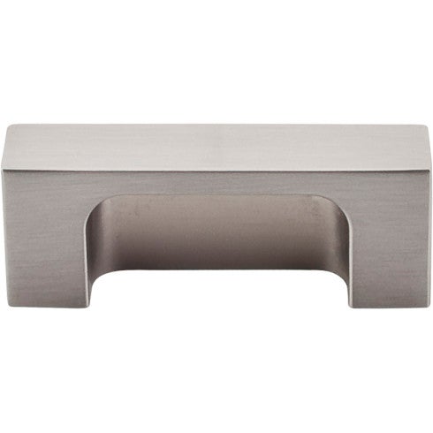 Top Knobs Modern Metro Tab Pull 2" c-c in Brushed Satin Nickel