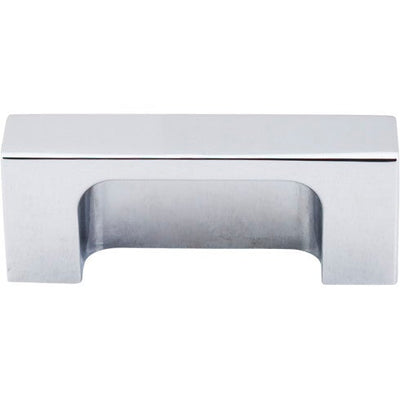 Top Knobs Modern Metro Tab Pull 2" c-c in Polished Chrome