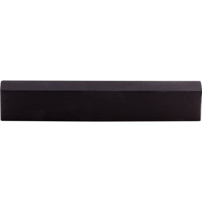 Top Knobs Modern Metro Tab Pull 5" c-c in Flat Black