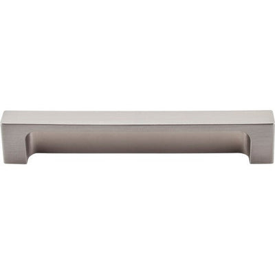 Top Knobs Modern Metro Tab Pull 5" c-c in Brushed Satin Nickel