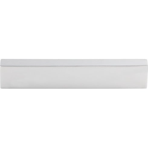 Top Knobs Modern Metro Tab Pull 5" c-c in Polished Chrome