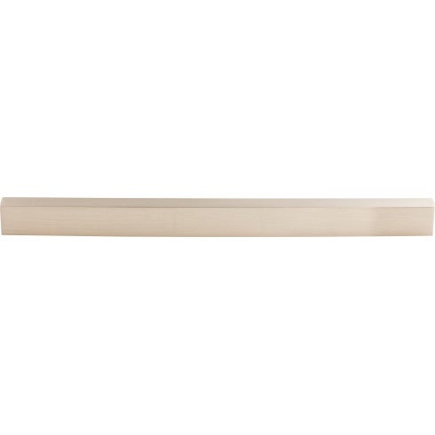 Top Knobs Modern Metro Tab Pull 12" c-c in Brushed Satin Nickel