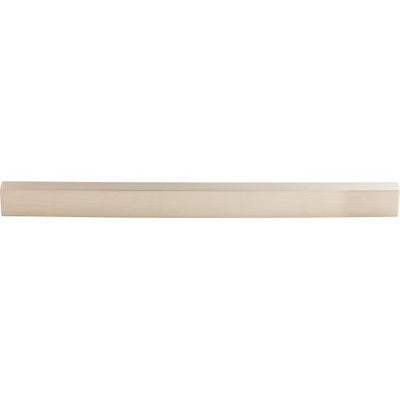 Top Knobs Modern Metro Tab Pull 12" c-c in Brushed Satin Nickel