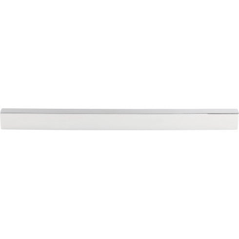 Top Knobs Modern Metro Tab Pull 12" c-c in Polished Chrome
