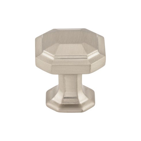Top Knobs Emerald Knob 1 1/8" in Brushed Satin Nickel