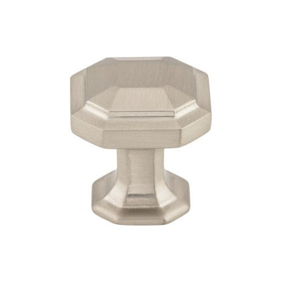 Top Knobs Emerald Knob 1 1/8" in Brushed Satin Nickel