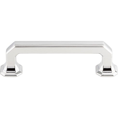 Top Knobs Emerald Pull 3 3/4" c-c in Polished Chrome