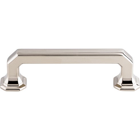 Top Knobs Emerald Pull 3 3/4" c-c in Polished Nickel