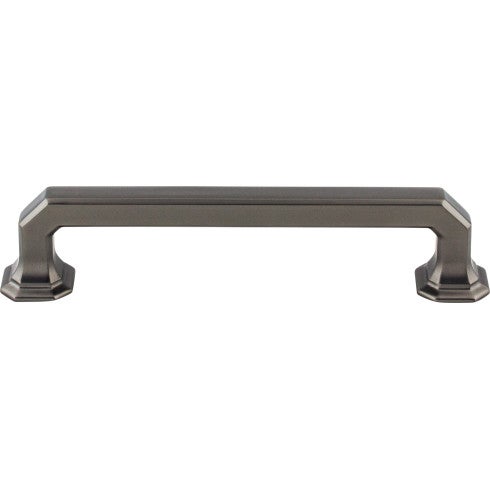 Top Knobs Emerald Pull 5" c-c in Ash Gray