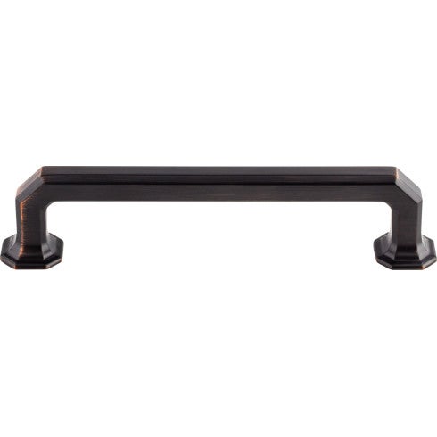 Top Knobs Emerald Pull 5" c-c in Tuscan Bronze