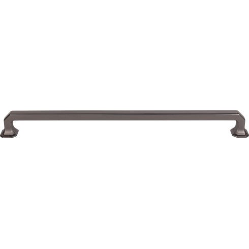 Top Knobs Emerald Pull 12" c-c in Ash Gray
