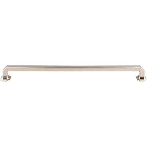 Top Knobs Emerald Pull 12" c-c in Polished Nickel