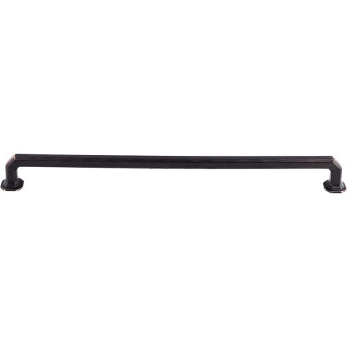 Top Knobs Emerald Pull 12" c-c in Tuscan Bronze