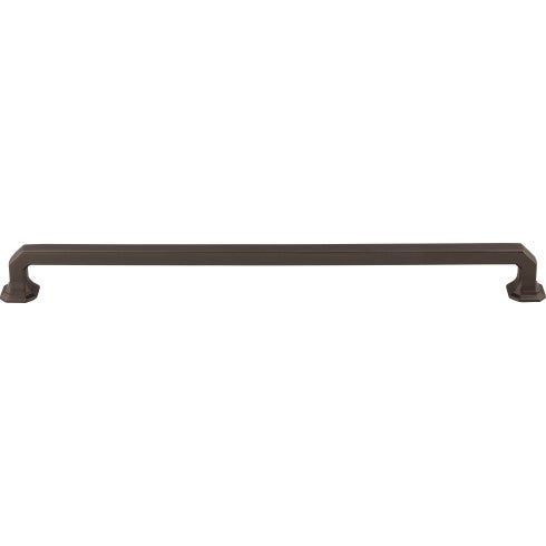Top Knobs Emerald Pull 12" c-c Appliance Pull in Ash Gray