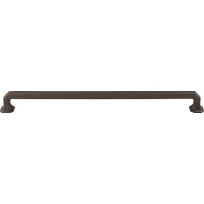 Top Knobs Emerald Pull 12" c-c Appliance Pull in Ash Gray