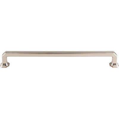 Top Knobs Emerald Pull 12" c-c Appliance Pull in Polished Nickel