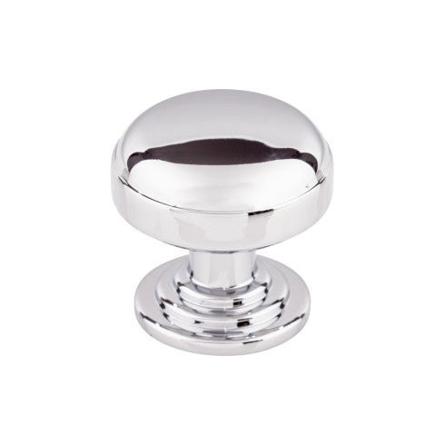 Top Knobs Ellis Knob 1 1/4" in Polished Chrome