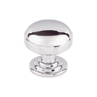Top Knobs Ellis Knob 1 1/4" in Polished Chrome