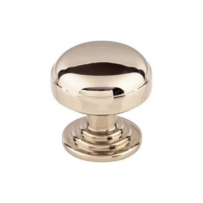 Top Knobs Ellis Knob 1 1/4" in Polished Nickel