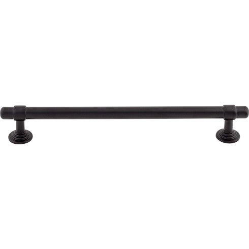 Top Knobs Ellis Pull 7 9/16" c-c in Flat Black