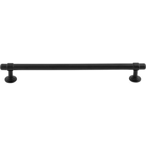 Top Knobs Ellis Pull 8 13/16" c-c in Flat Black