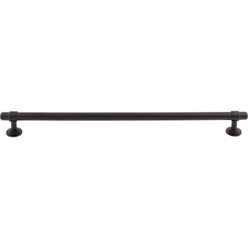 Top Knobs Ellis Pull 12" c-c in Flat Black