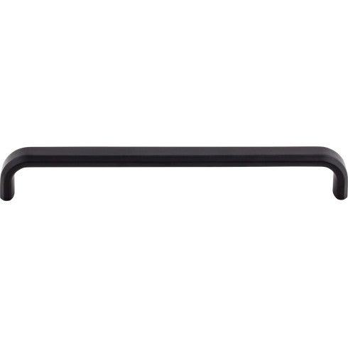Top Knobs Telfair Pull 7 9/16" c-c in Flat Black