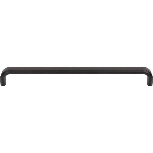 Top Knobs Telfair Pull 8 13/16" c-c in Flat Black
