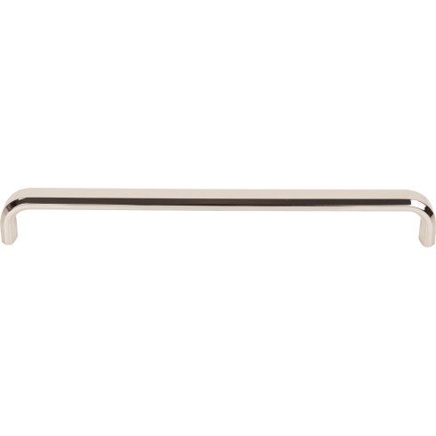 Top Knobs Telfair Pull 8 13/16" c-c in Polished Nickel