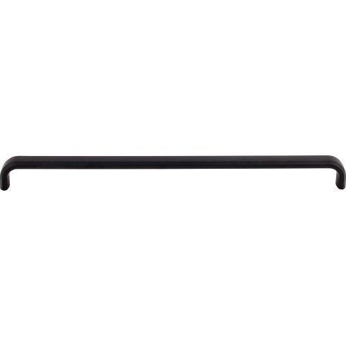 Top Knobs Telfair Pull 12" c-c in Flat Black