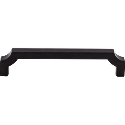Top Knobs Davenport Pull 5 1/16" c-c in Flat Black