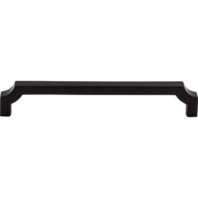 Top Knobs Davenport Pull 6 5/16" c-c in Flat Black