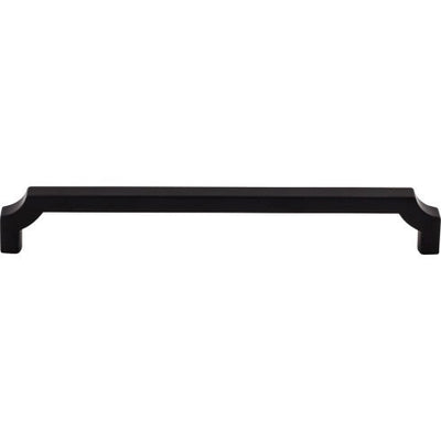 Top Knobs Davenport Pull 7 9/16" c-c in Flat Black