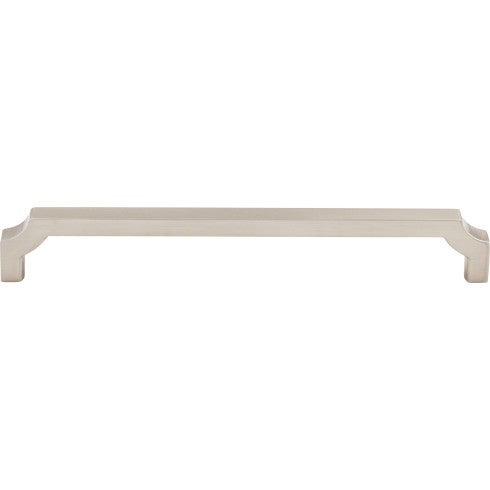 Top Knobs Davenport Pull 7 9/16" c-c in Brushed Satin Nickel