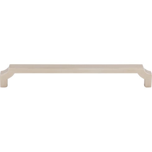 Top Knobs Davenport Pull 7 9/16" c-c in Polished Nickel
