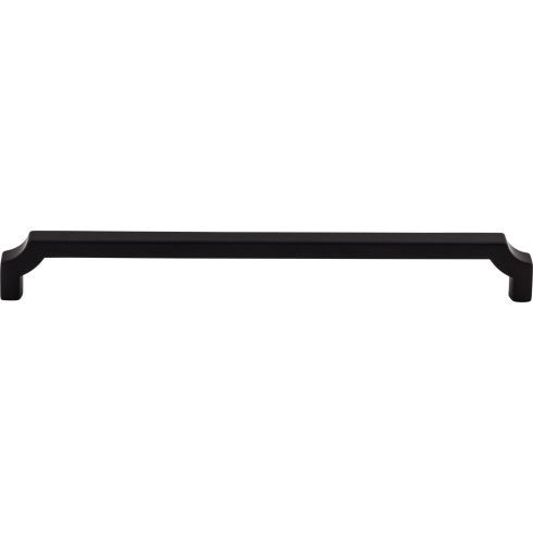 Top Knobs Davenport Pull 8 13/16" c-c in Flat Black