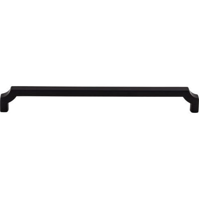 Top Knobs Davenport Pull 8 13/16" c-c in Flat Black