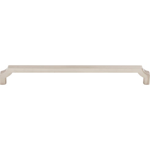 Top Knobs Davenport Pull 8 13/16" c-c in Brushed Satin Nickel