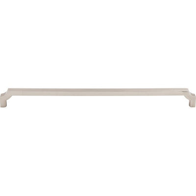 Top Knobs Davenport Pull 12" c-c in Brushed Satin Nickel