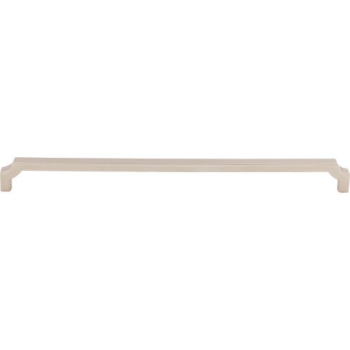 Top Knobs Davenport Pull 12" c-c in Polished Nickel