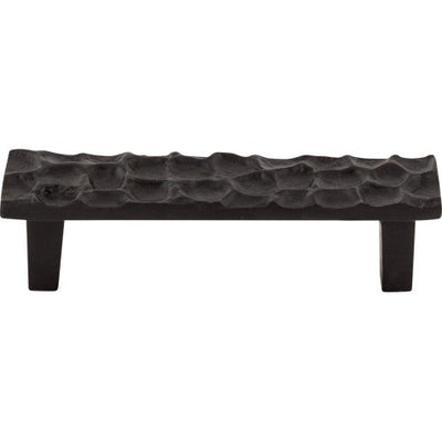 Top Knobs Cobblestone Pull 3 3/4" c-c in Coal Black