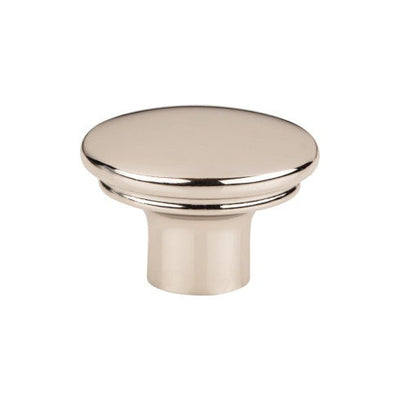 Top Knobs Julian Oval Knob 1 3/8" in Polished Nickel