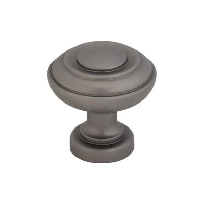 Top Knobs Ulster Knob 1 1/4" in Ash Gray